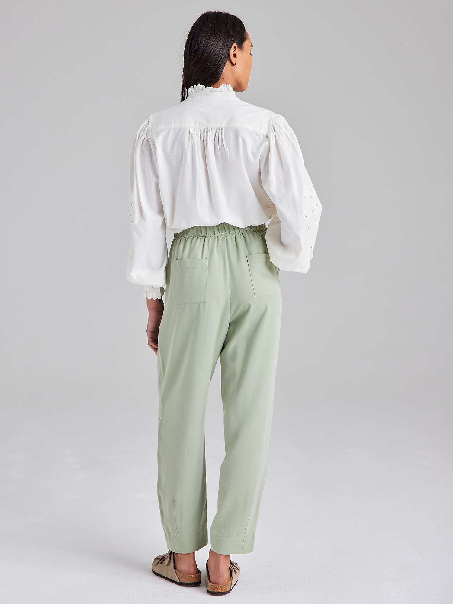 Buy Cape Cove Tilly Trousers, Sage Online at johnlewis.com