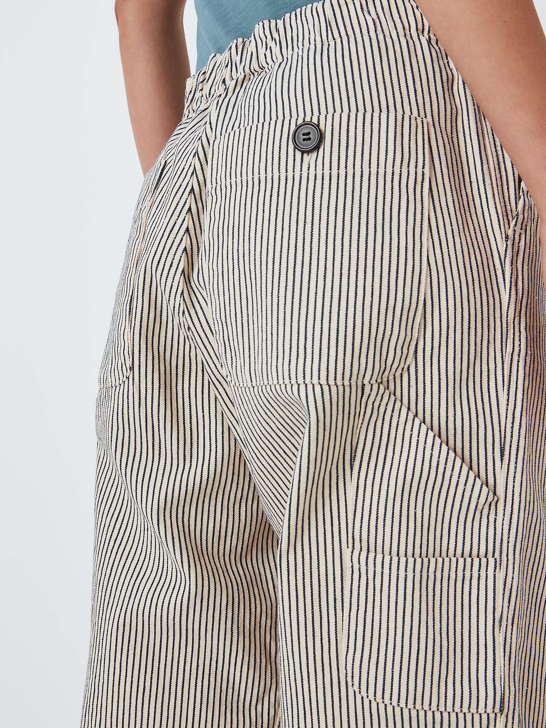 Buy Leon & Harper Armina Stripe Trousers, Ecru Online at johnlewis.com