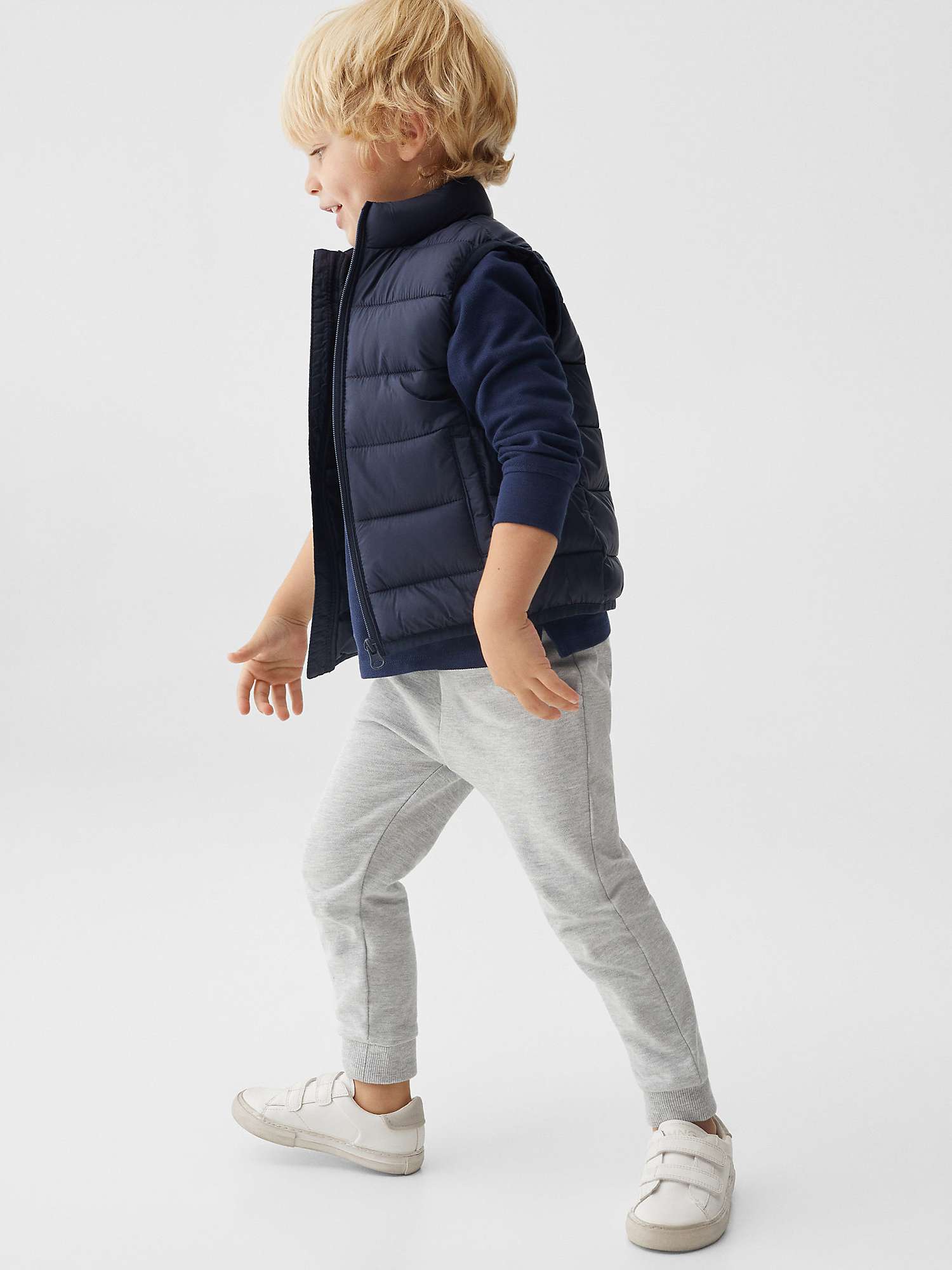 Buy Mango Baby Alvarito Quilted Gilet Online at johnlewis.com