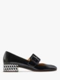 Chie Mihara Unari Leather Mary Janes, Black/White