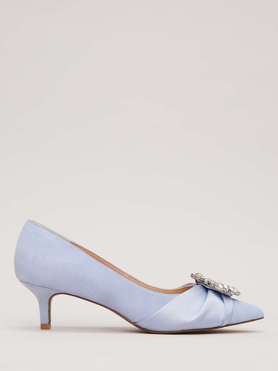 Buy Phase Eight Suede Embellished Pointed Shoes Online at johnlewis.com