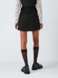 Sister Jane Dream Pearl Bow Embellished Mini Skirt, Black