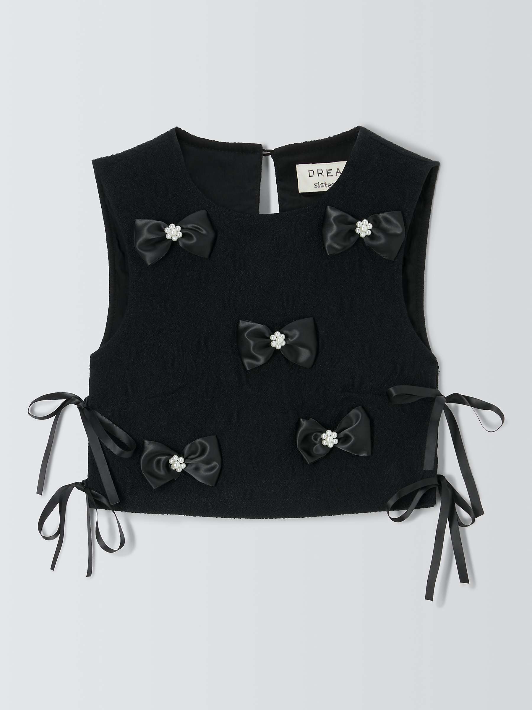 Buy Sister Jane Dream Little Things Vest Top, Black Online at johnlewis.com