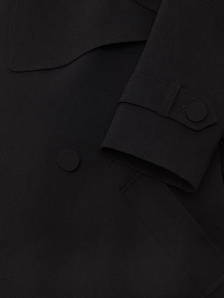 Phase Eight  Demi Drapey Coat, Black