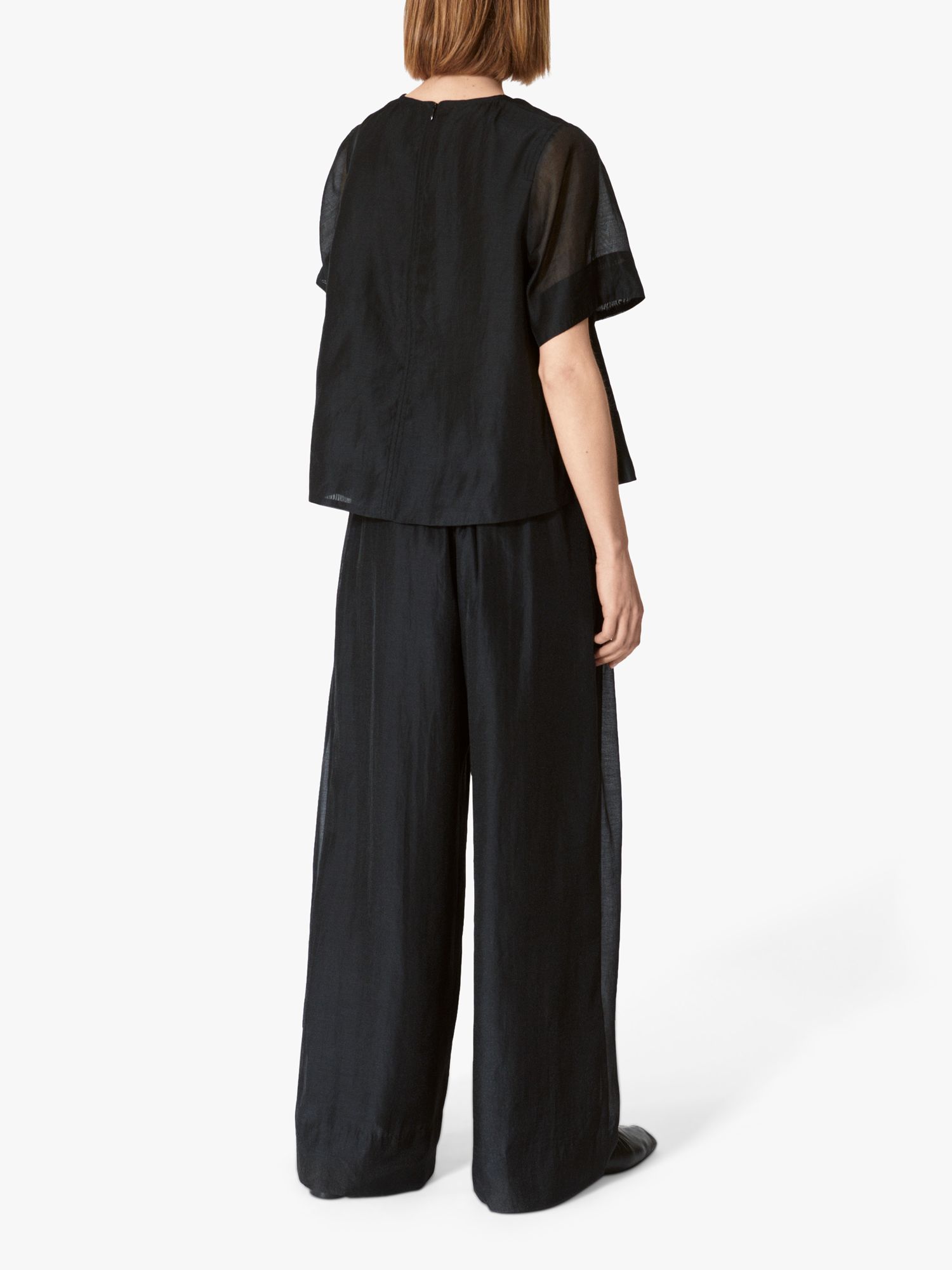 Lovechild 1979 Mary-Anne Wide Leg Trousers, Black, 16