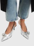 AllSaints Selina Leather Slingback Shoes