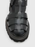 AllSaints Nessa Leather Buckle Sandals