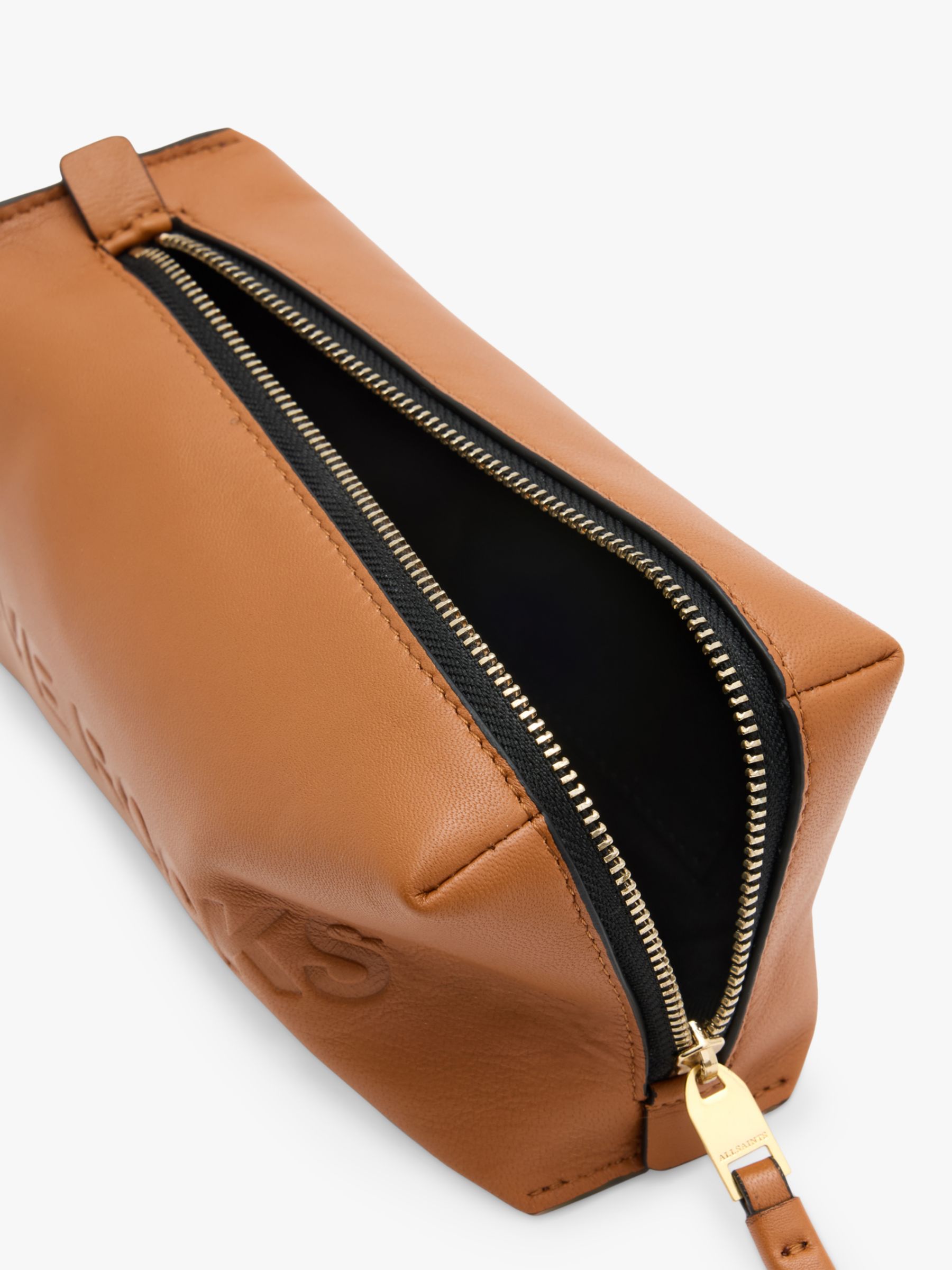 Buy AllSaints Elliotte Love Rocks Leather Pouch Online at johnlewis.com