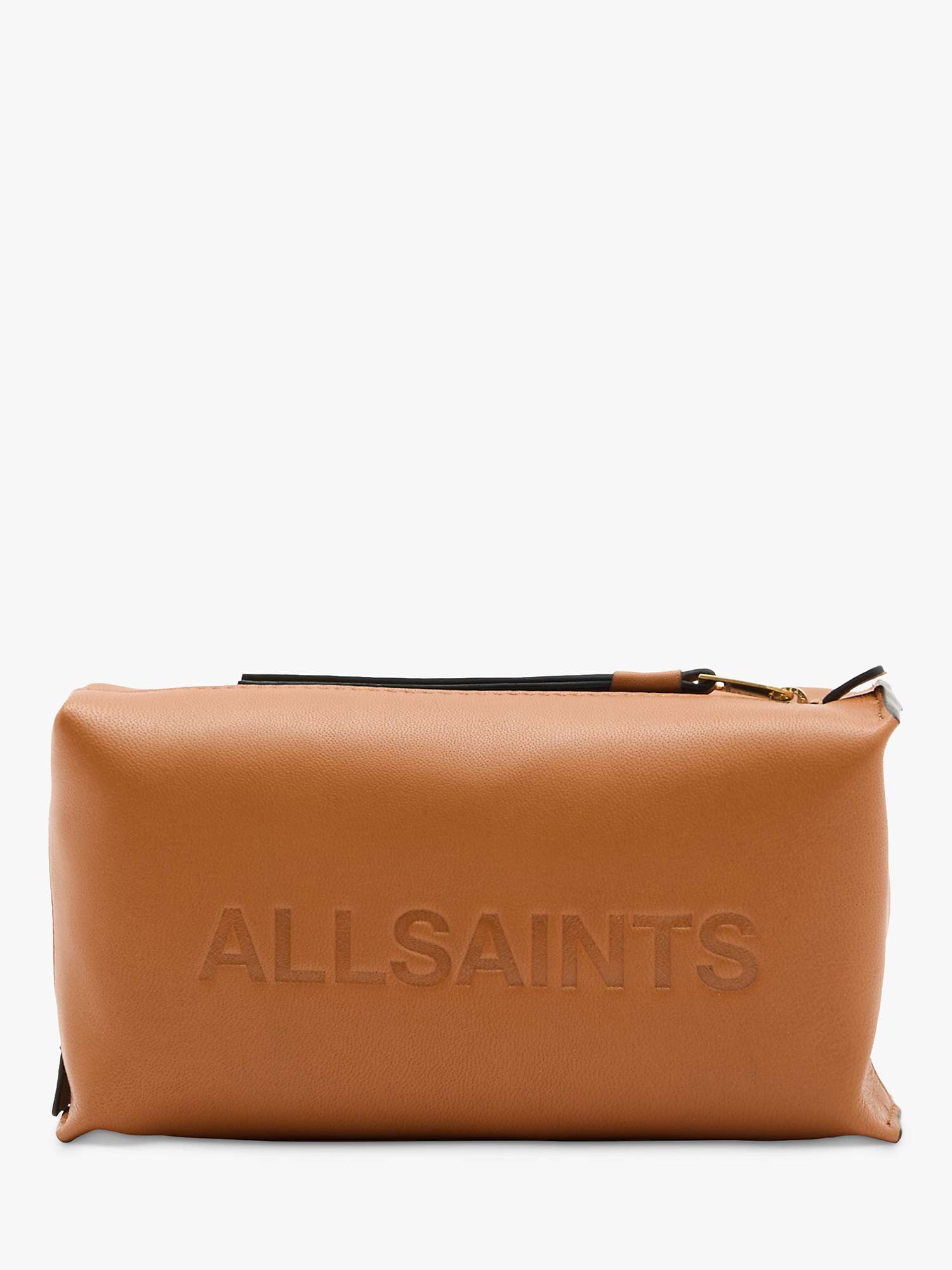 Buy AllSaints Elliotte Love Rocks Leather Pouch Online at johnlewis.com