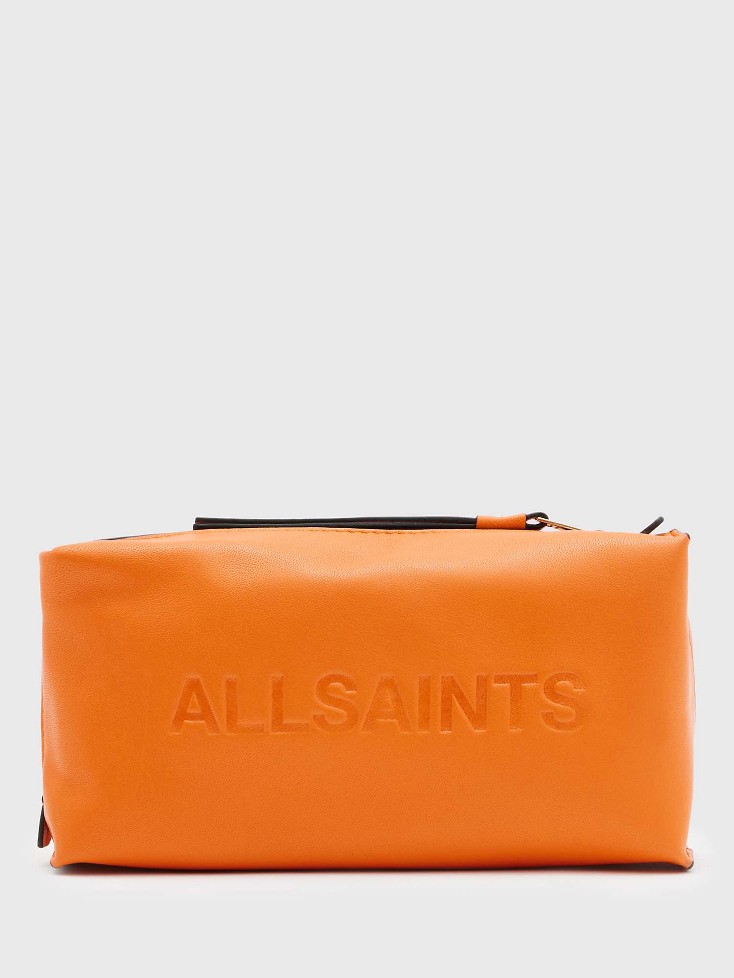 Buy AllSaints Elliotte Leather Pouch Online at johnlewis.com