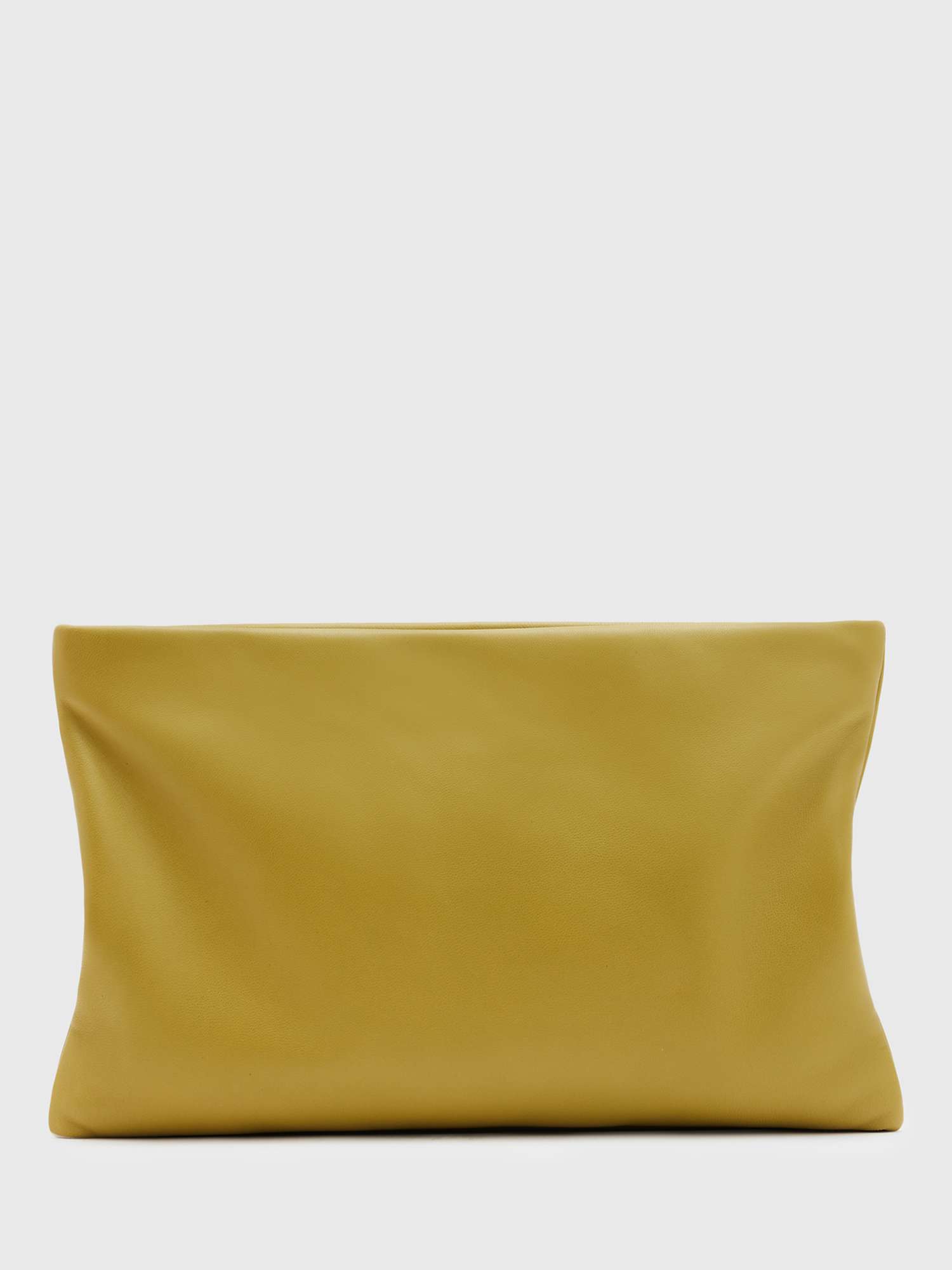 Buy AllSaints Bettina Soft Leather Clutch Bag Online at johnlewis.com