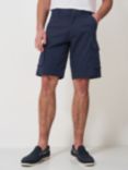 Crew Clothing Cargo Shorts, Navy Blue