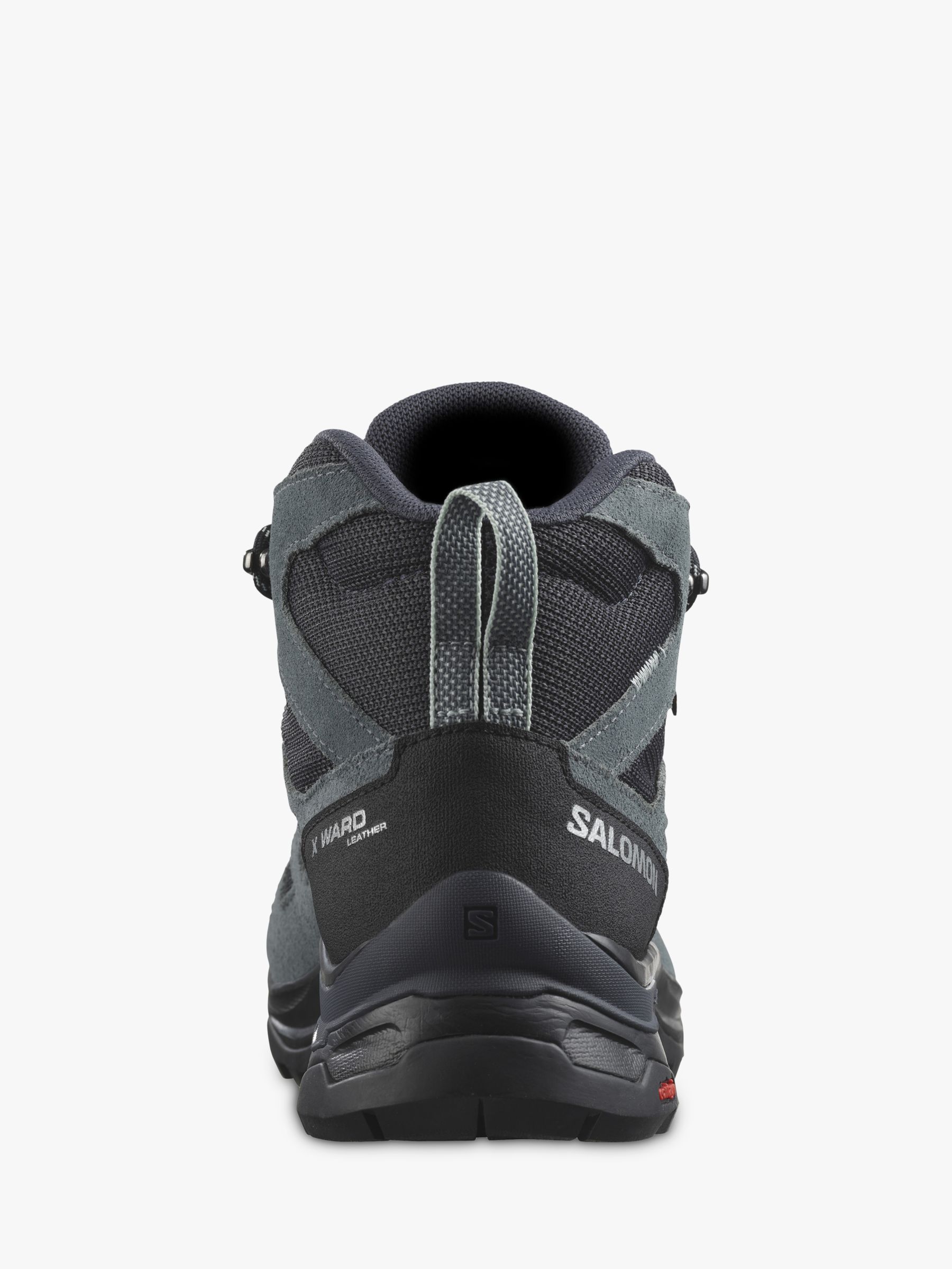 Buy Salomon X Ward Leather Gore-Tex Women's Trail Shoes, India Ink/Black Online at johnlewis.com