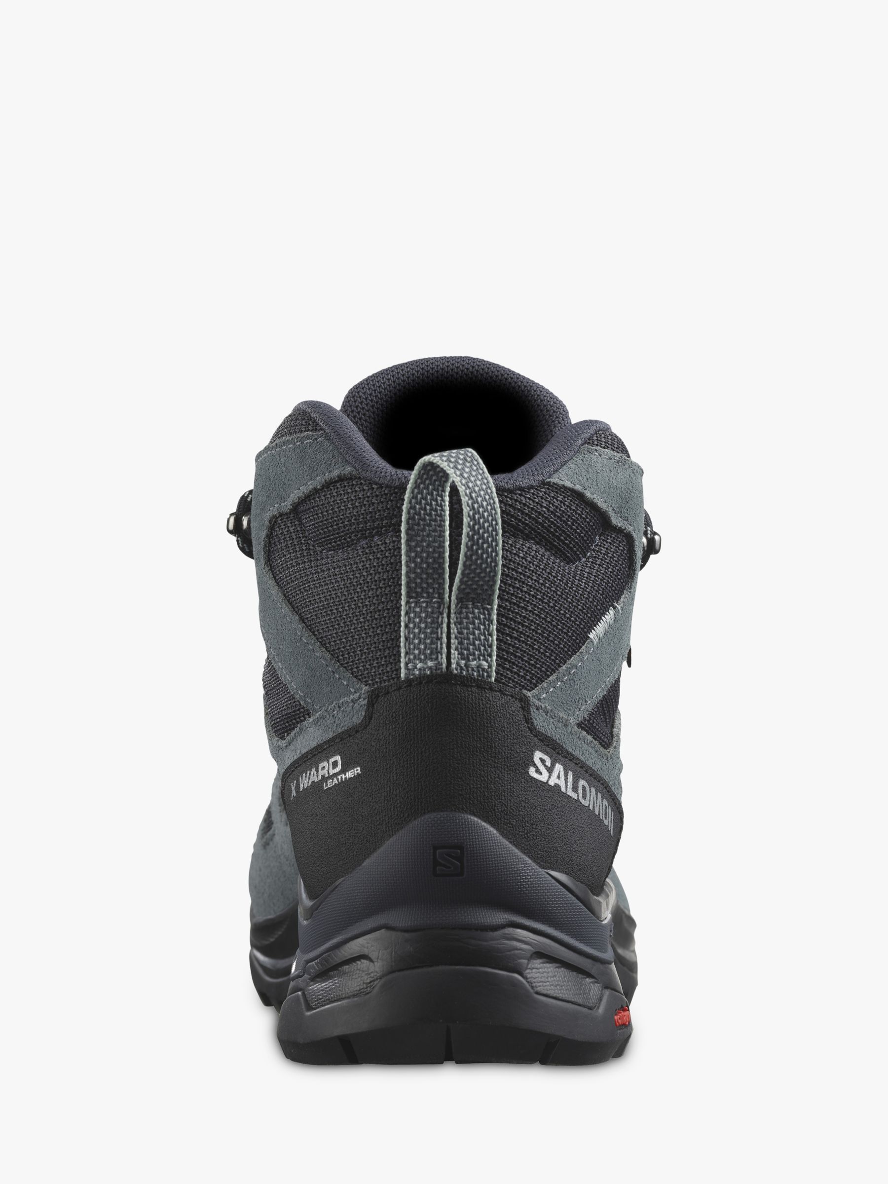 Salomon X Ward Leather Gore-Tex Women's Trail Shoes, India Ink/Black at  John Lewis & Partners