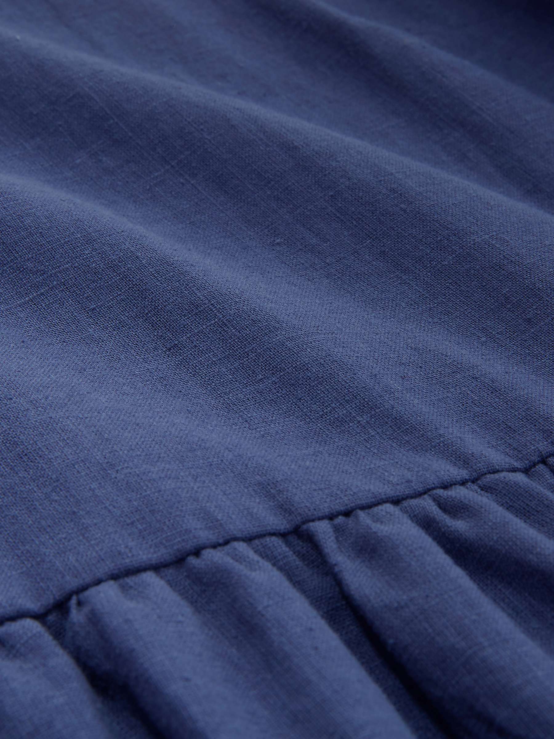 Buy Celtic & Co. Linen Button Detail Midi Dress, Slate Online at johnlewis.com