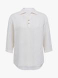 Celtic & Co. Linen Polo Shirt, Chalk