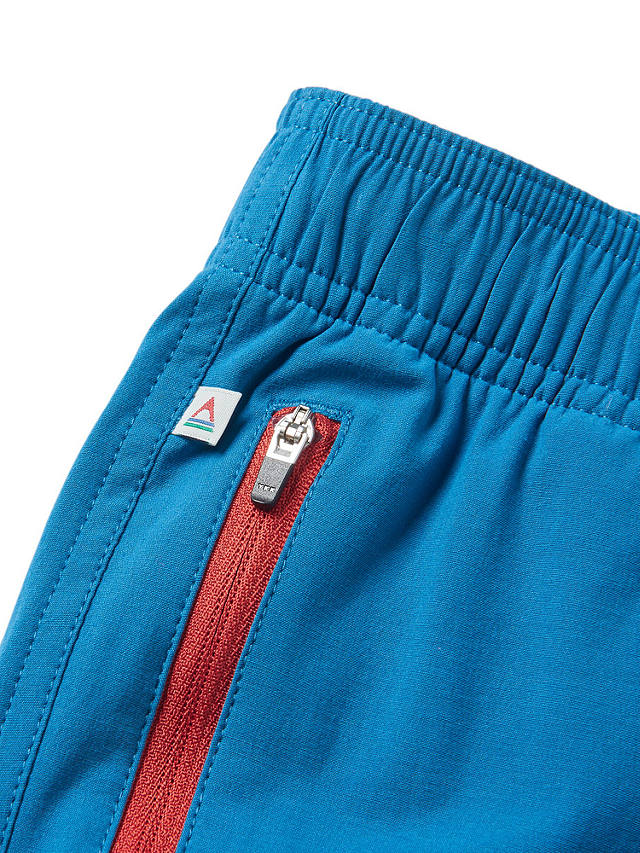 Passenger Traveller Organic Cotton Blend 18" Swim Shorts, Blue Steel
