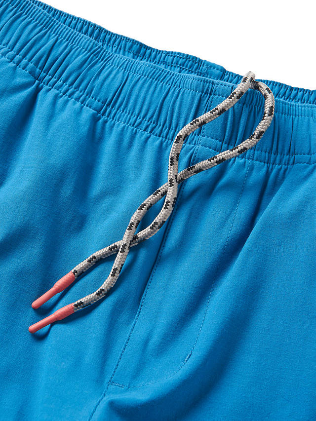 Passenger Traveller Organic Cotton Blend 18" Swim Shorts, Blue Steel