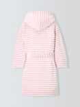 John Lewis Kids' Corded Fleece Robe, Pink