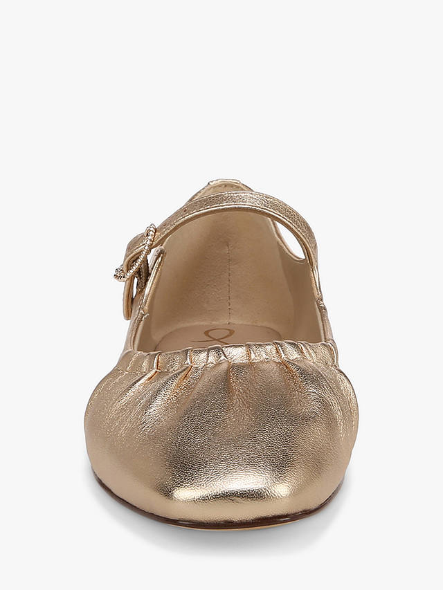 Sam Edelman Micah Leather Mary Jane Shoes, Gold Quartz