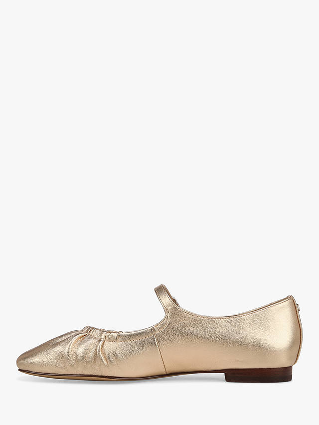 Sam Edelman Micah Leather Mary Jane Shoes, Gold Quartz