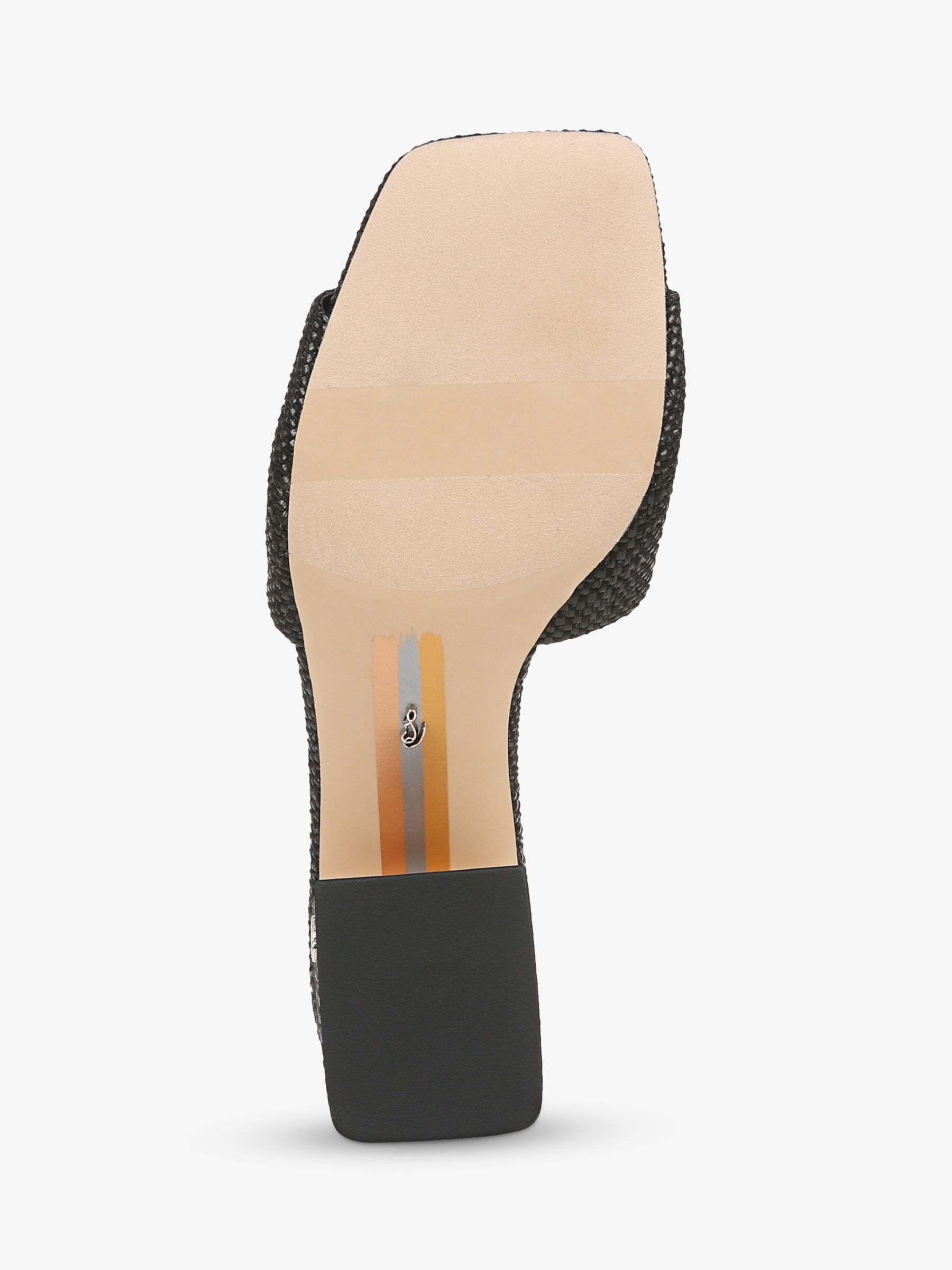 Buy Sam Edelman Winsley Heeled Sandals, Black Online at johnlewis.com
