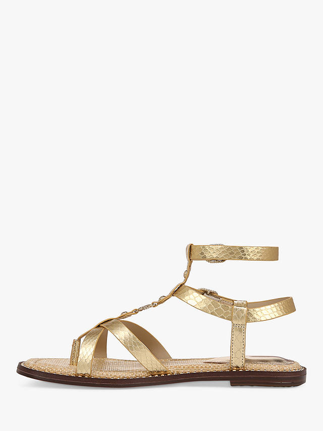Sam Edelman Talya Leather Gladiator Sandals, Gold