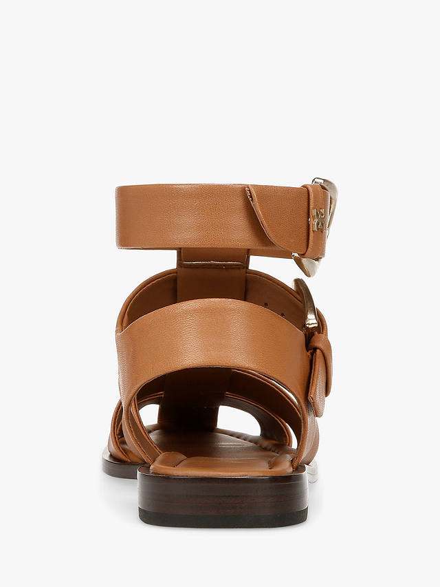 Sam Edelman Dawn Leather Gladiator Sandals, Saddle 