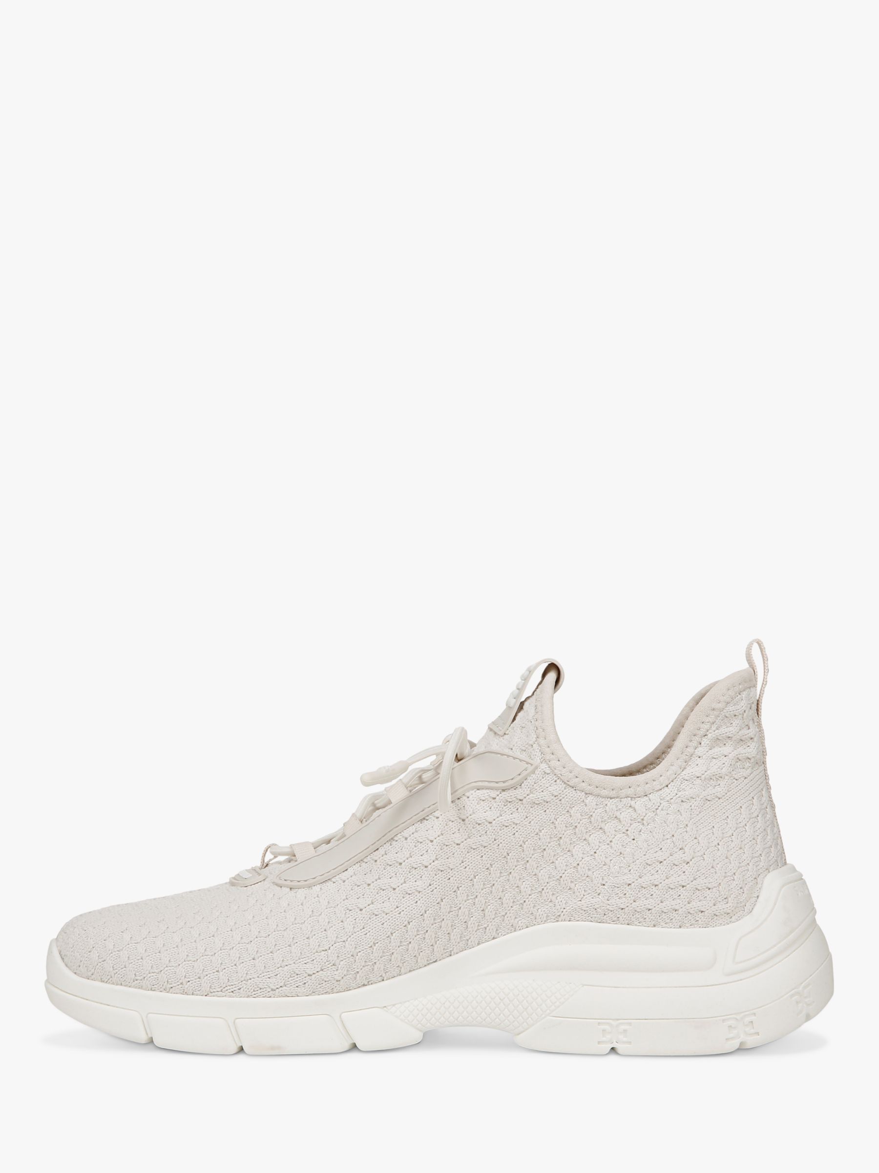 Buy Sam Edelman Cami Knitted Trainers, Cream Online at johnlewis.com
