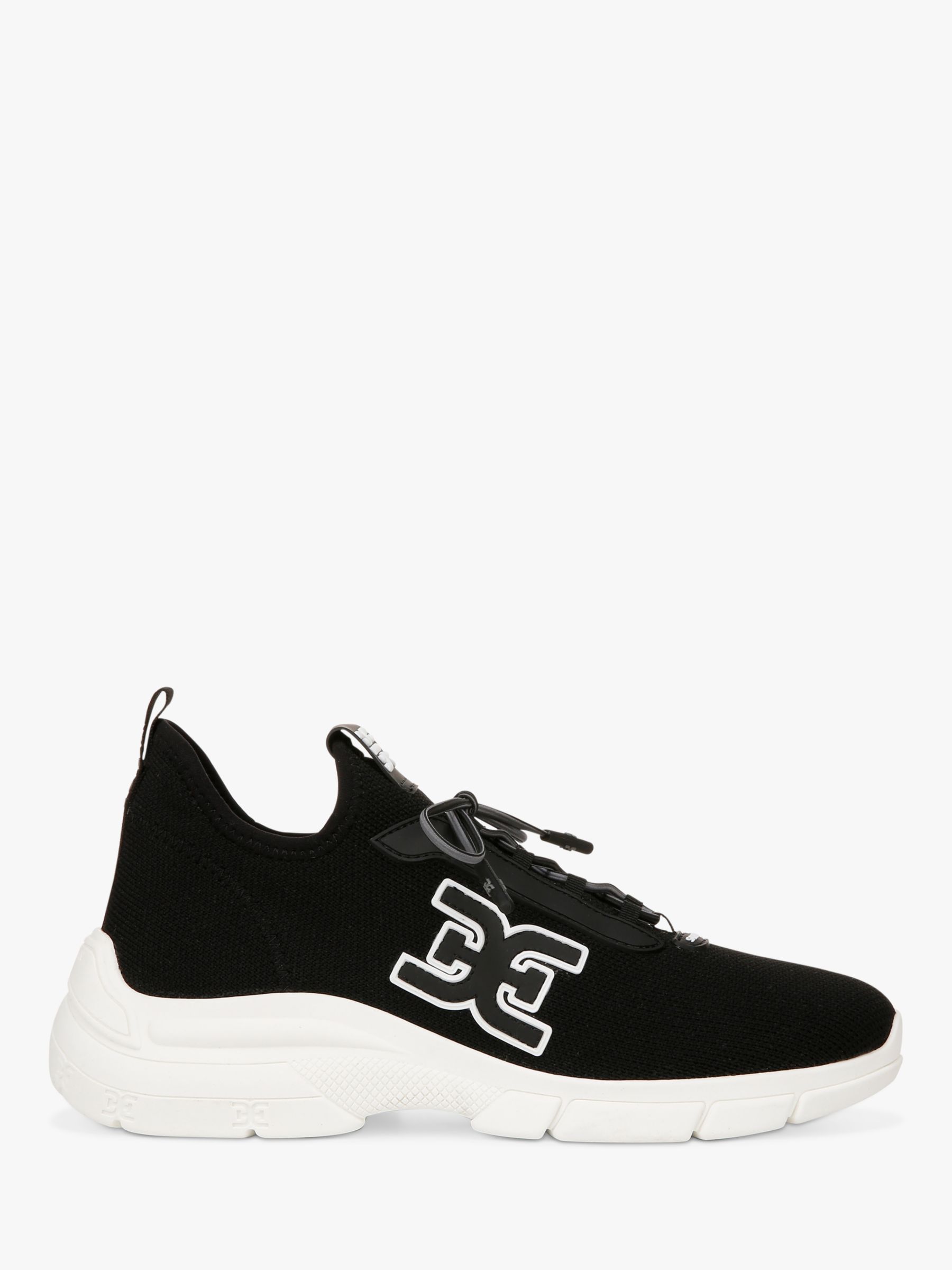 Sam Edelman Cami Knitted Trainers, Black at John Lewis & Partners