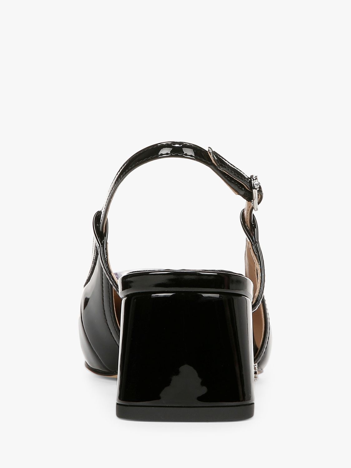 Sam Edelman Tracie Slingback Shoes, Black at John Lewis & Partners