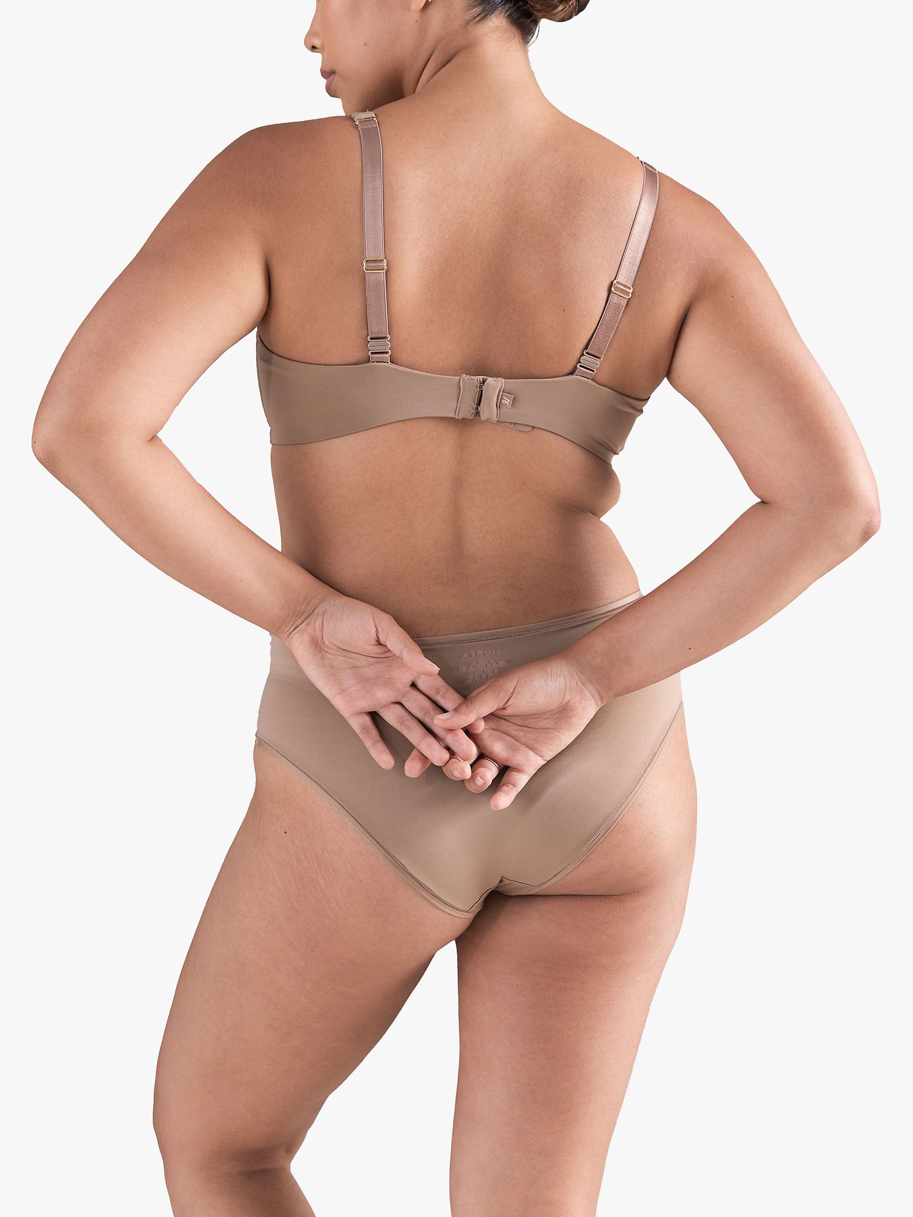 Buy Nudea Mid Rise Second Skin Stretch Bikini Online at johnlewis.com