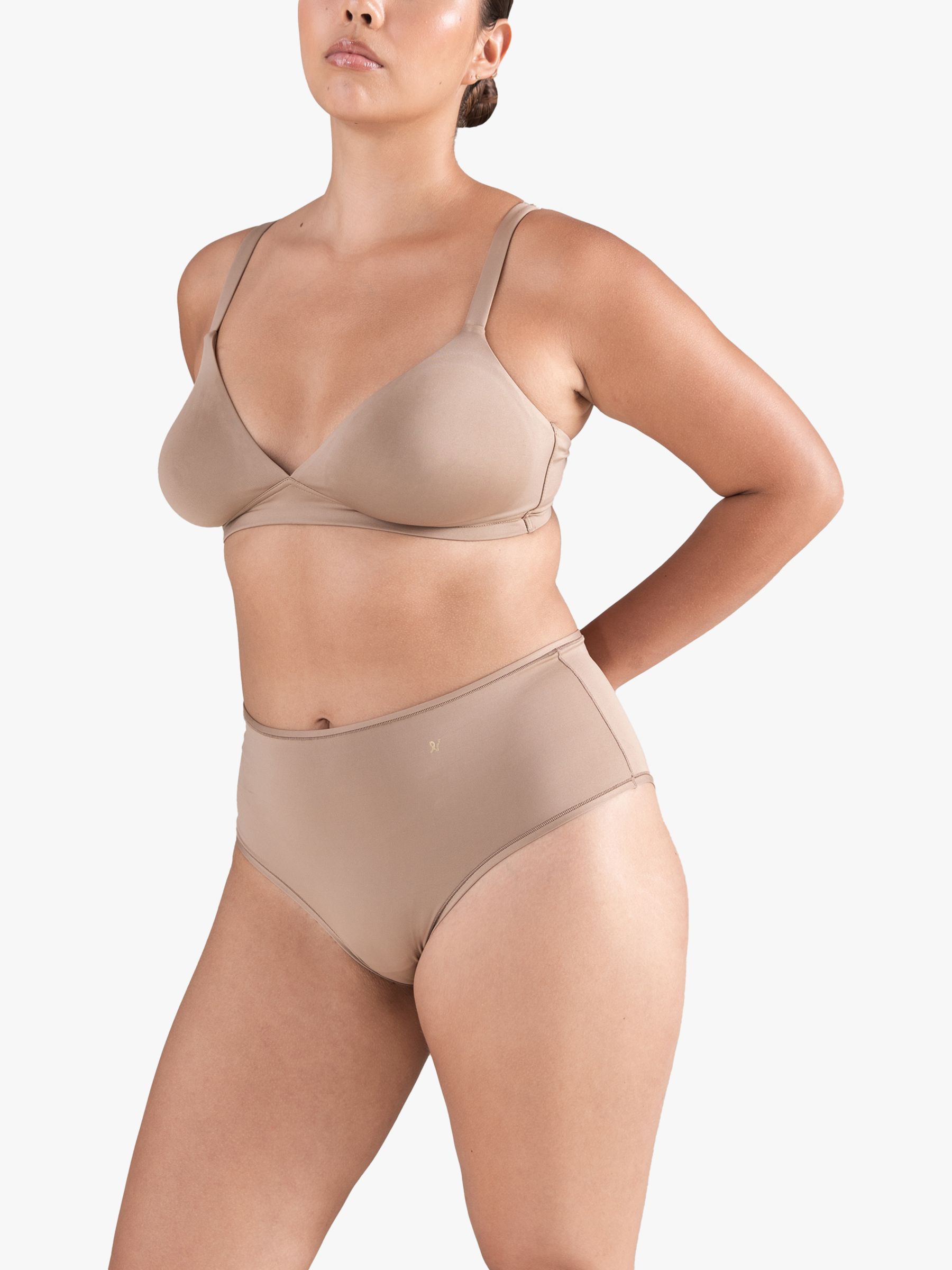 Buy Nudea High Waist Second Skin Stretch Briefs Online at johnlewis.com