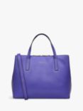 Radley Dukes Place Leather Medium Zip-Top Grab Bag, Aurora