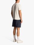 Lyle & Scott Cotton Slub Shorts, Dark Navy