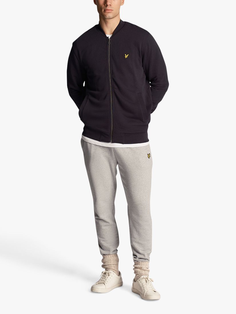 Buy Lyle & Scott Loopback Jersey Bomber Jacket Online at johnlewis.com