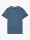 Lyle & Scott Slub Short Sleeve T-Shirt, Slate Blue