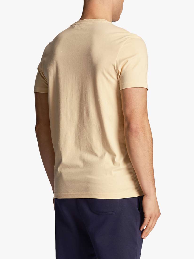 Buy Lyle & Scott Martin Short Sleeve T-Shirt, Sand Dune Online at johnlewis.com