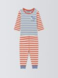 John Lewis ANYDAY Baby Cosmic Striped Pyjamas, Multi