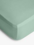 John Lewis ANYDAY Pure Cotton Deep Fitted Sheet, Nettle