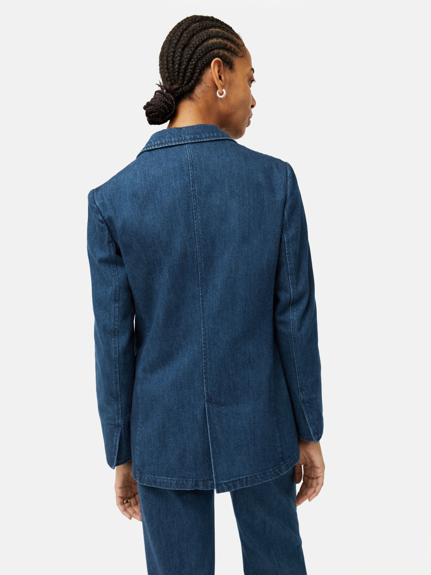 Buy Jigsaw Denim Tailored Jacket, Indigo Online at johnlewis.com