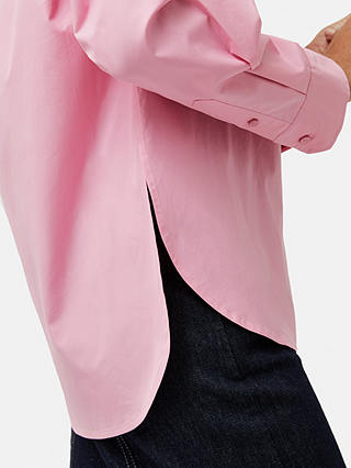 Jigsaw Cotton Poplin Shirt, Pink