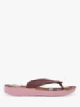 FitFlop Jim Thompson Leather IQ Flip Flops, Java Brown