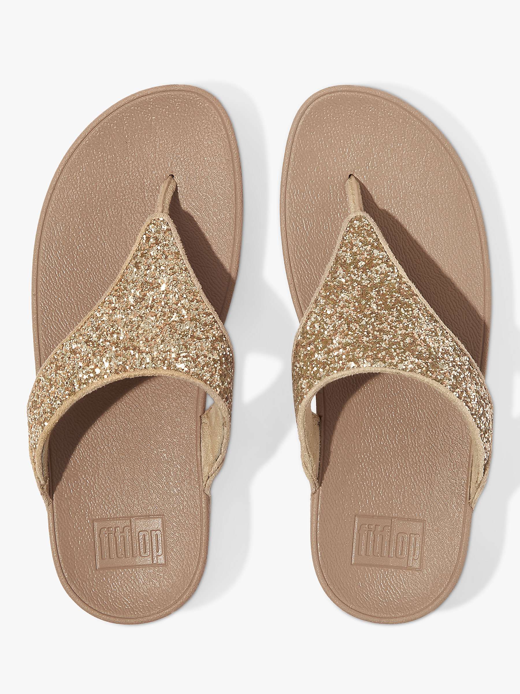 Buy FitFlop Lulu Toe Post Flatform Sandals Online at johnlewis.com