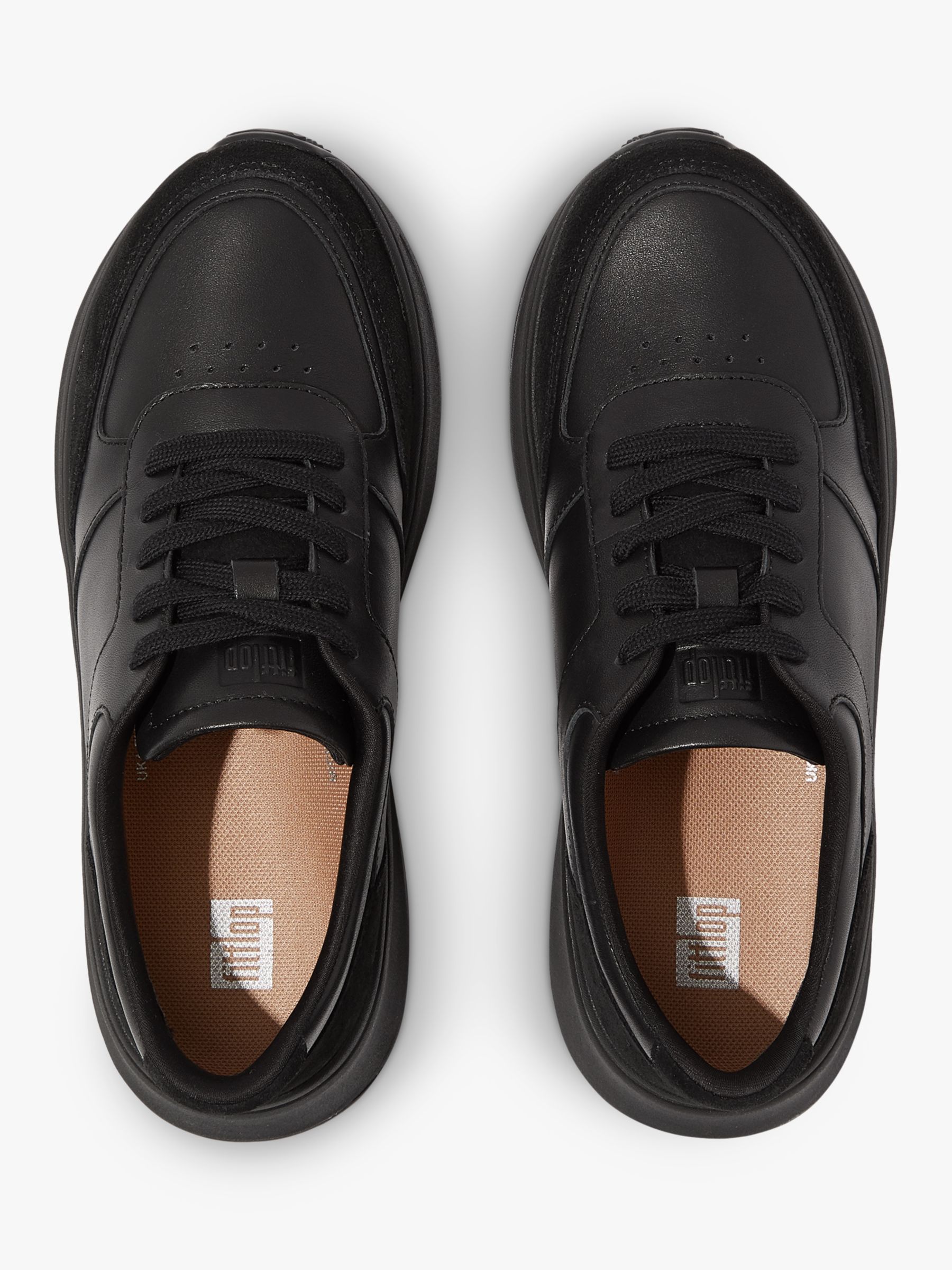Buy FitFlop F-Mode Leather Trainers Online at johnlewis.com