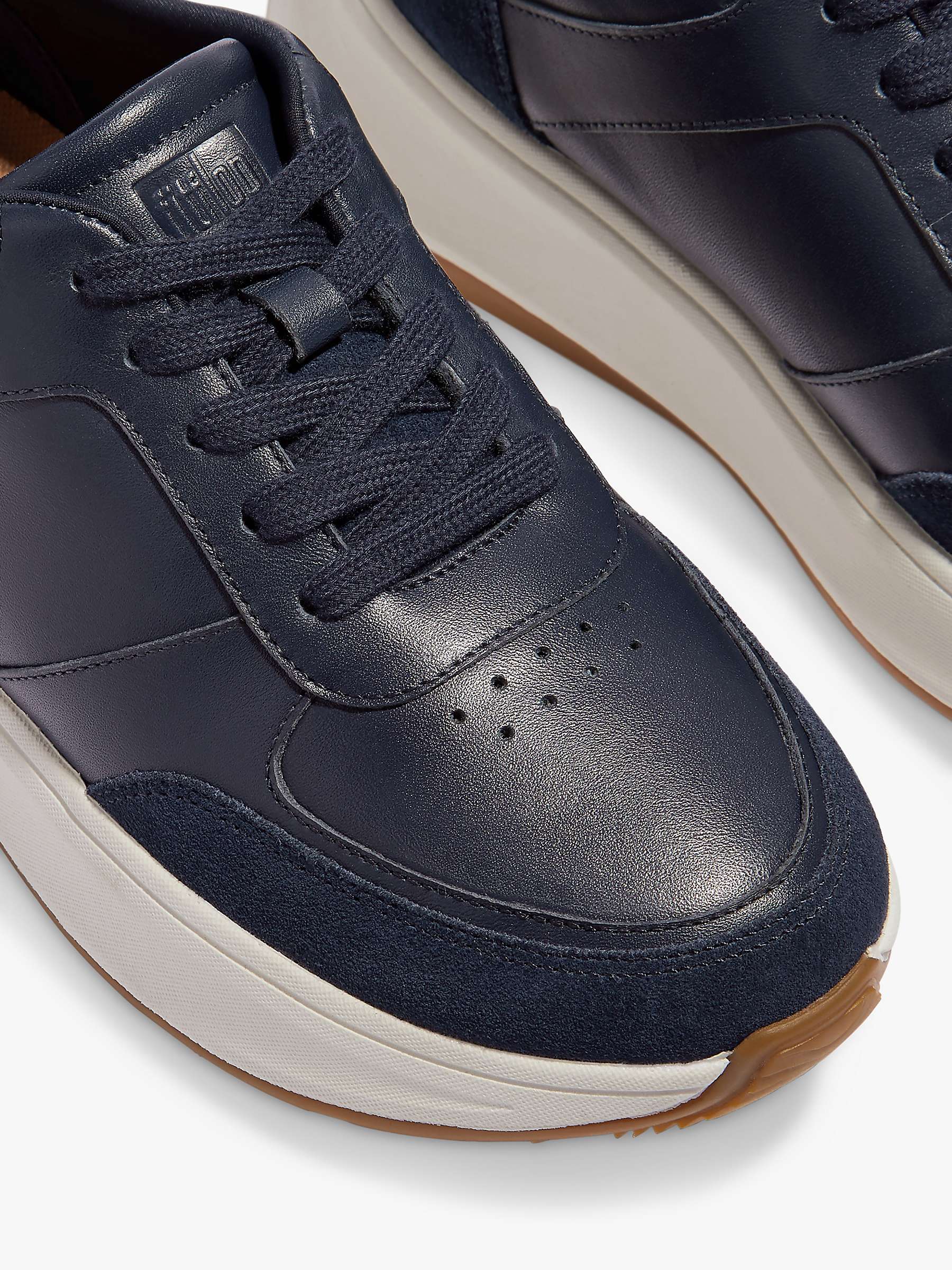 Buy FitFlop F-Mode Leather Trainers Online at johnlewis.com