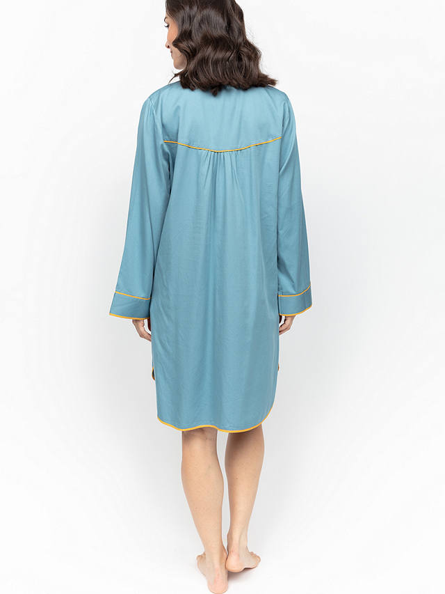Fable & Eve Greenwich Nightshirt, Cerulean Blue