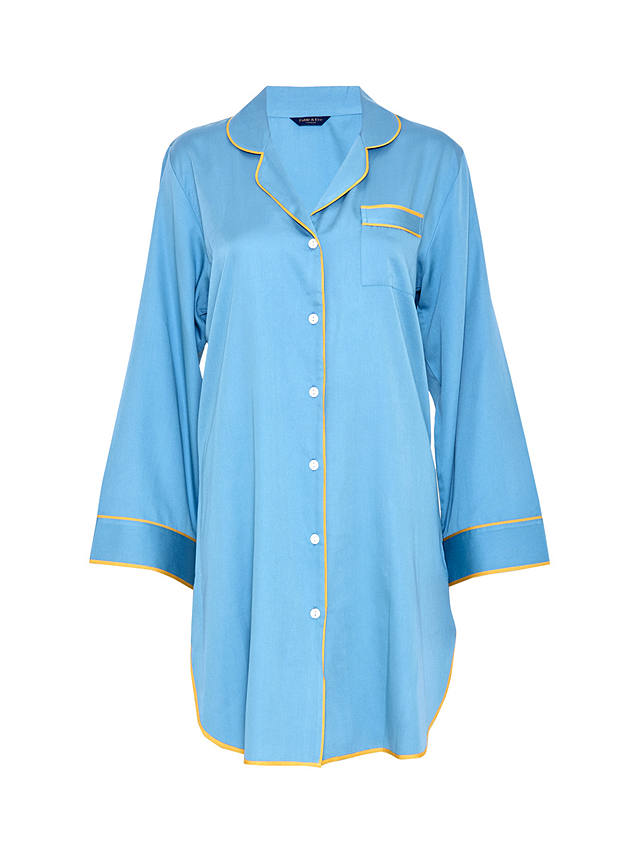 Fable & Eve Greenwich Nightshirt, Cerulean Blue