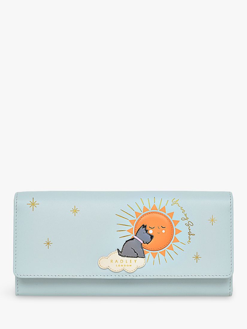 Radley You Are My Sunshine Large Flapover Matinee Purse, Seafoam, One Size