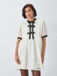 Sister Jane Vanilla Lace Mini Dress, White